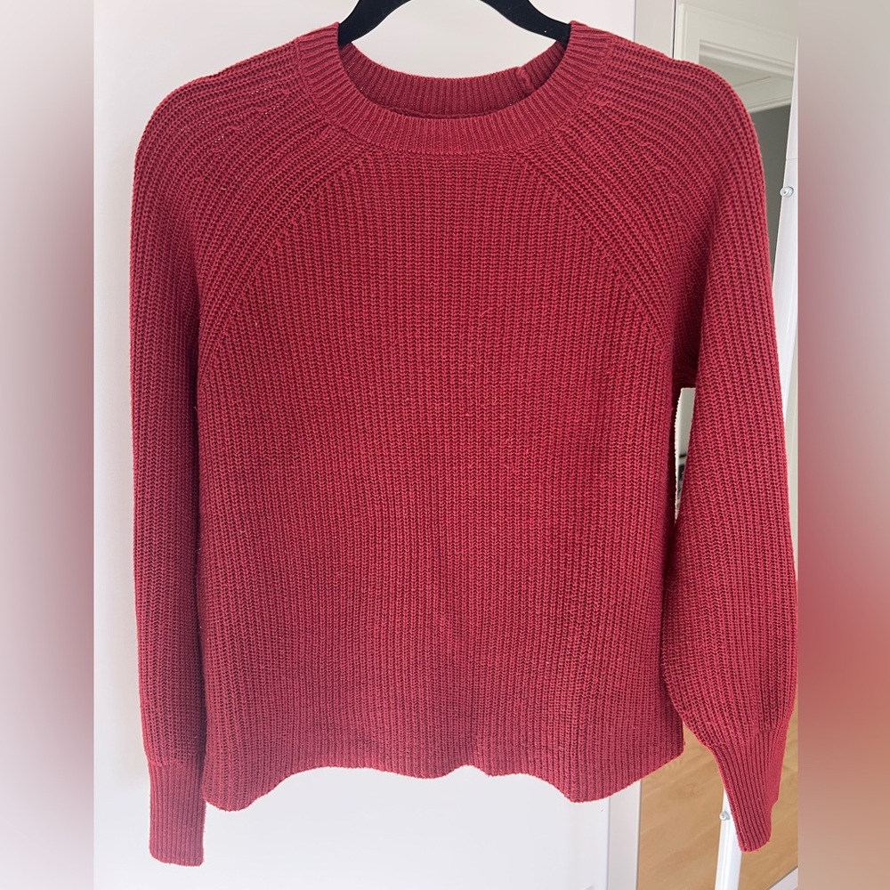 Jessica Simpson Red Crew Neck Sweater